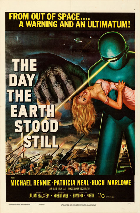 Science Fiction SF movie poster 1950s Blank Meme Template