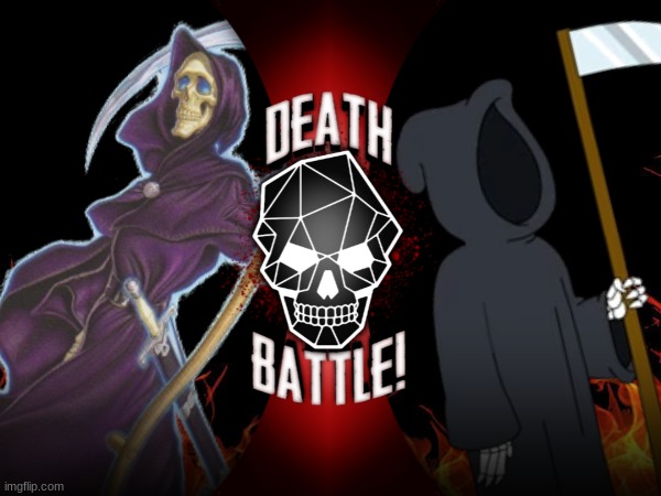 Death VS Death (Discworld VS Family Guy) | image tagged in death battle,death,discworld,family guy | made w/ Imgflip meme maker