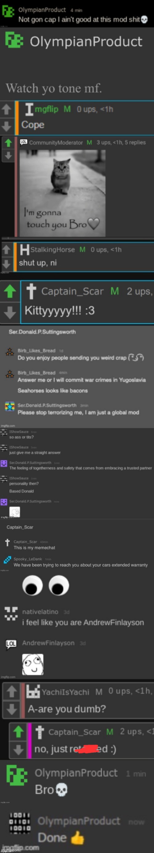 The sitemods out of context collection | image tagged in sitemods out of context collection | made w/ Imgflip meme maker