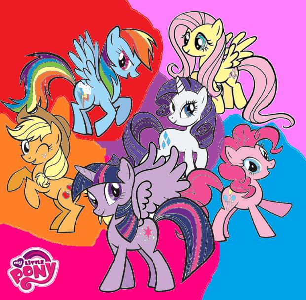 The mane 6 Blank Meme Template