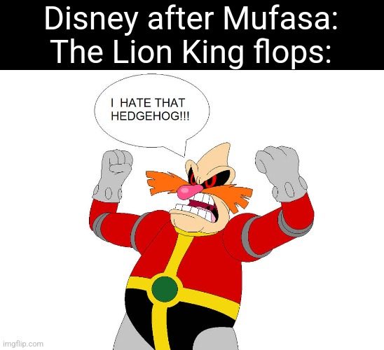 Disney after Mufasa: The Lion King flops: | made w/ Imgflip meme maker
