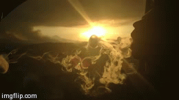 Sunset O's | image tagged in gifs | made w/ Imgflip video-to-gif maker