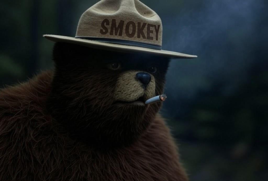 Smokey the Bear Blank Meme Template