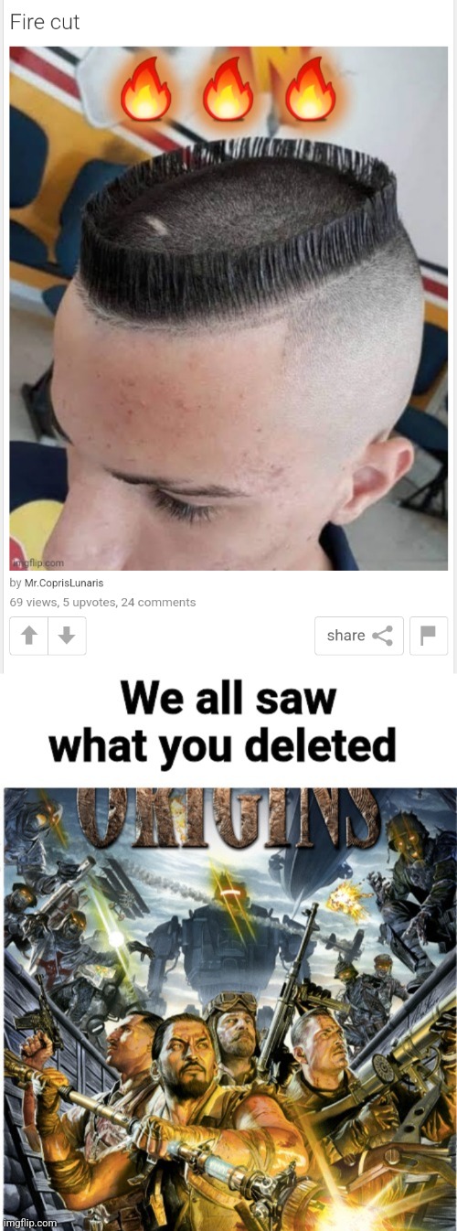 image tagged in we all saw what you deleted | made w/ Imgflip meme maker