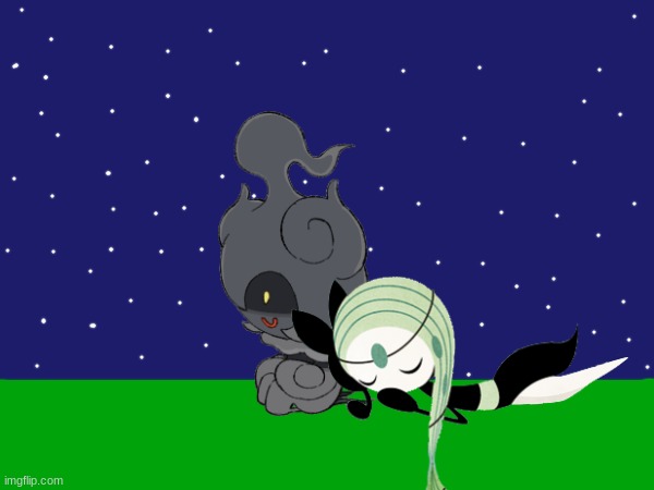 Kage and Melody: Sleeping Together.mp3 | image tagged in kage and melody,kage,melody | made w/ Imgflip meme maker