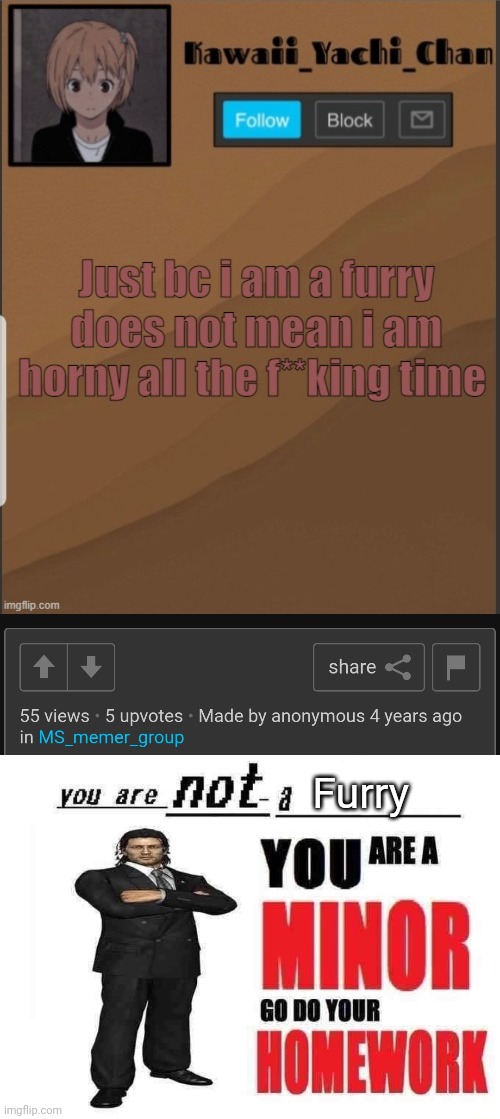 I'm so glad I'm normal now | Furry | made w/ Imgflip meme maker