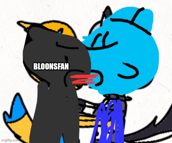 BLOONSFAN | image tagged in loona x enderparrot8 | made w/ Imgflip meme maker