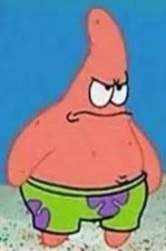 mad patrick Blank Meme Template