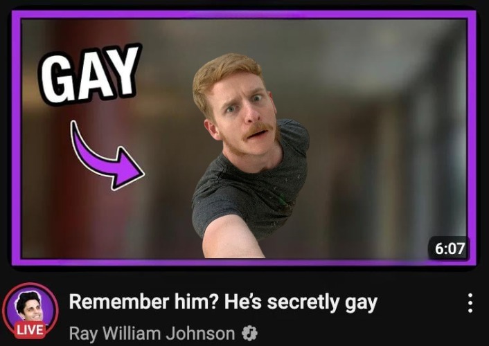 Remember him? He’s secretly gay | image tagged in remember him he s secretly gay | made w/ Imgflip meme maker