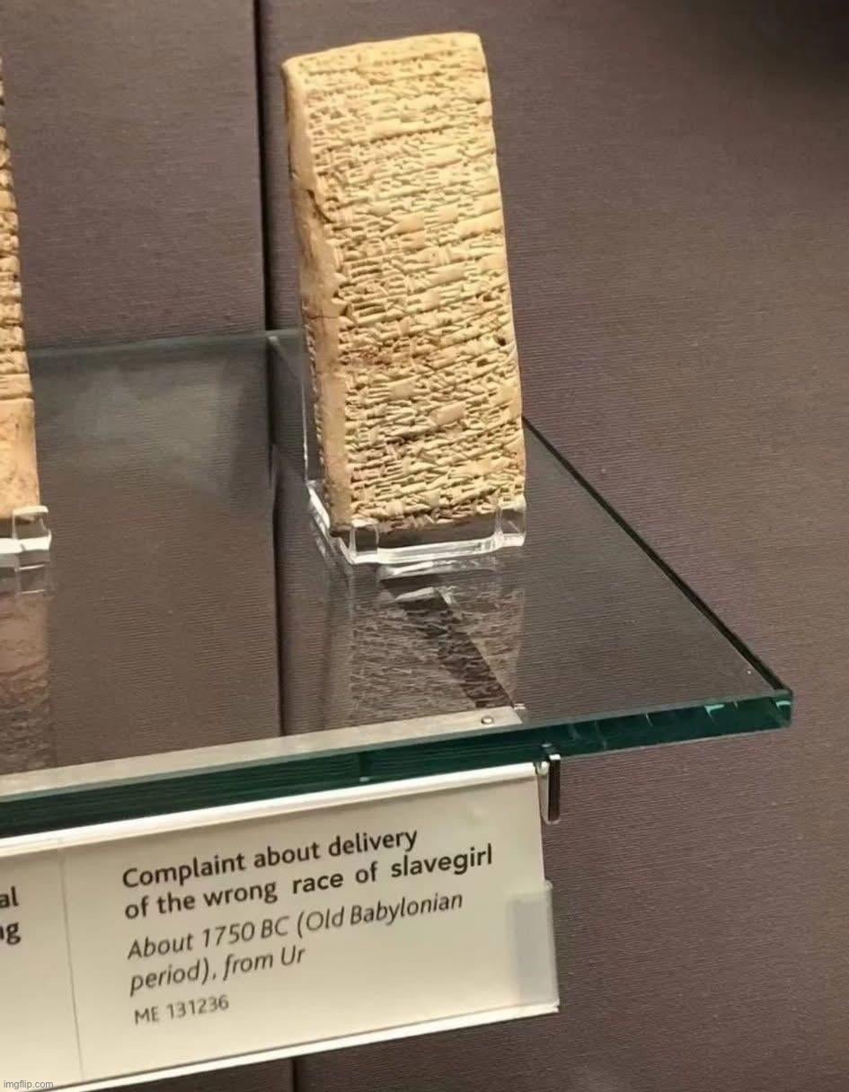 Delivery guys have been screwing up since 1750 BC | made w/ Imgflip meme maker