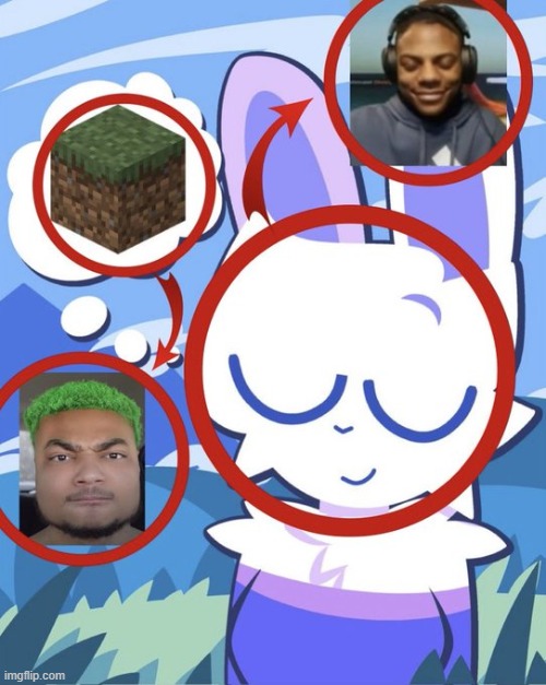 (original by artifyber edit by furrycuber) | made w/ Imgflip meme maker