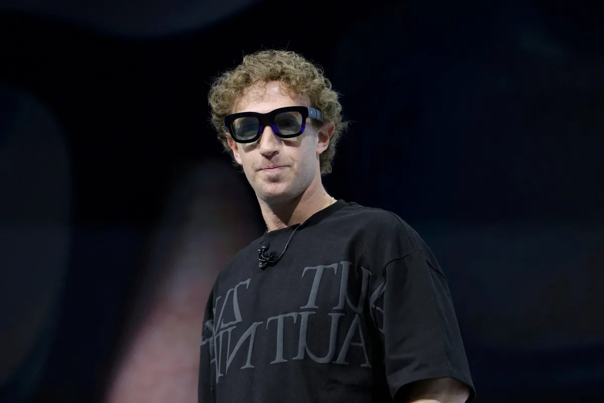 zuck AR glasses Blank Meme Template