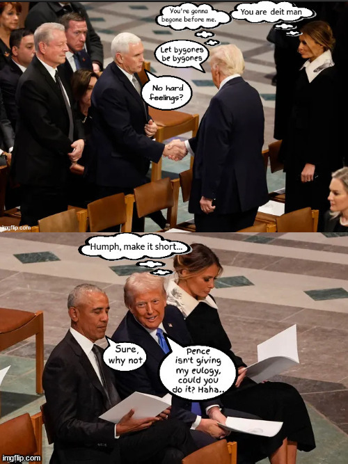 DEAD END | image tagged in dead end,trump eulogy,let bygones be bye you're gone,what's so funny,jimmy carter funeral,hang mike pence | made w/ Imgflip meme maker