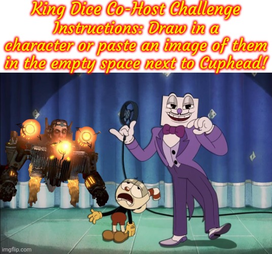 King Dice Co-Host Challenge | image tagged in king dice co-host challenge,lesbian,lesbians | made w/ Imgflip meme maker