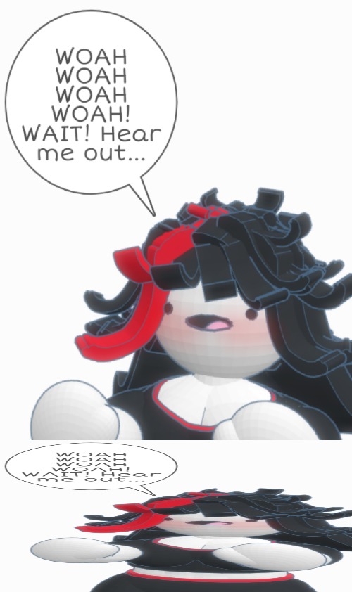 Claire hear me out | image tagged in claire hear me out | made w/ Imgflip meme maker