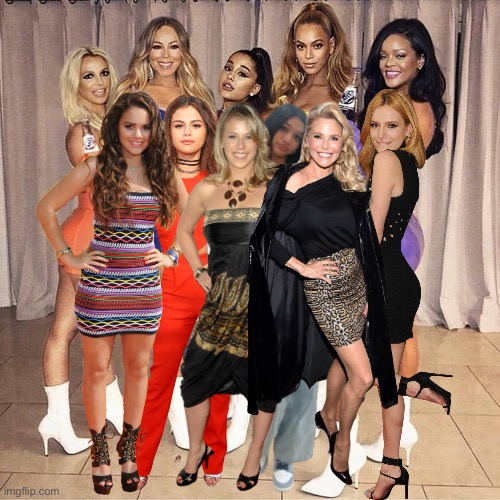 Girl Power | image tagged in britney spears mariah carey ariana grande beyonce rihanna,pretty girl,beautiful girl,girl,girls,selena gomez | made w/ Imgflip meme maker