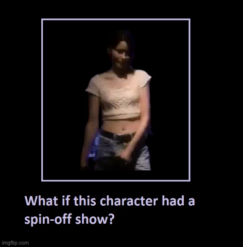 What if Cristina Savage Had a Spin-Off? | image tagged in tv show,sega,sexy girl,pretty girl,video games,belly button | made w/ Imgflip meme maker