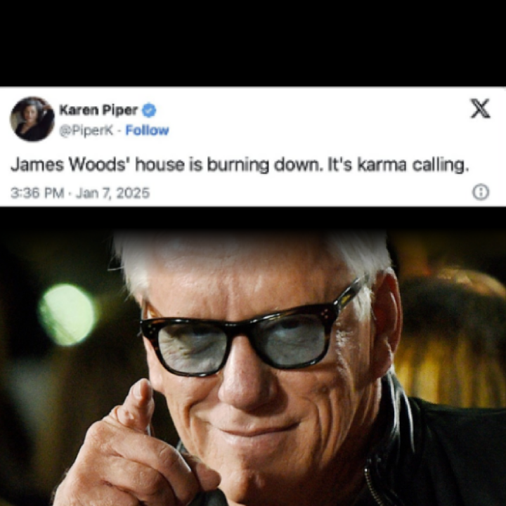 James woods and Karen Piper Blank Meme Template