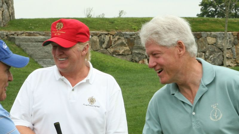 Bill Clinton and Donald Trump; rapists Blank Meme Template