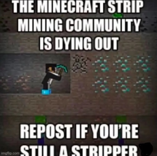 repost if youare stipper Blank Meme Template