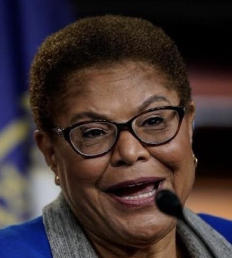 Karen Bass Blank Meme Template