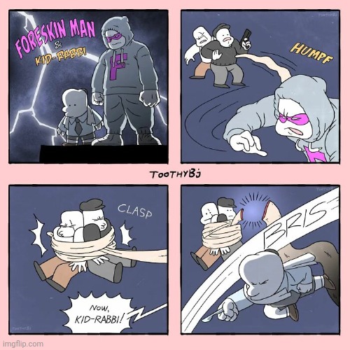 Gottem | image tagged in hero,heroes,gun,criminal,comics,comics/cartoons | made w/ Imgflip meme maker