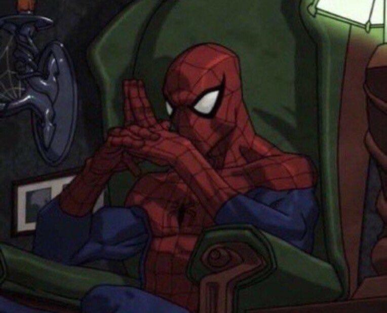 Spider-Man Think Blank Meme Template