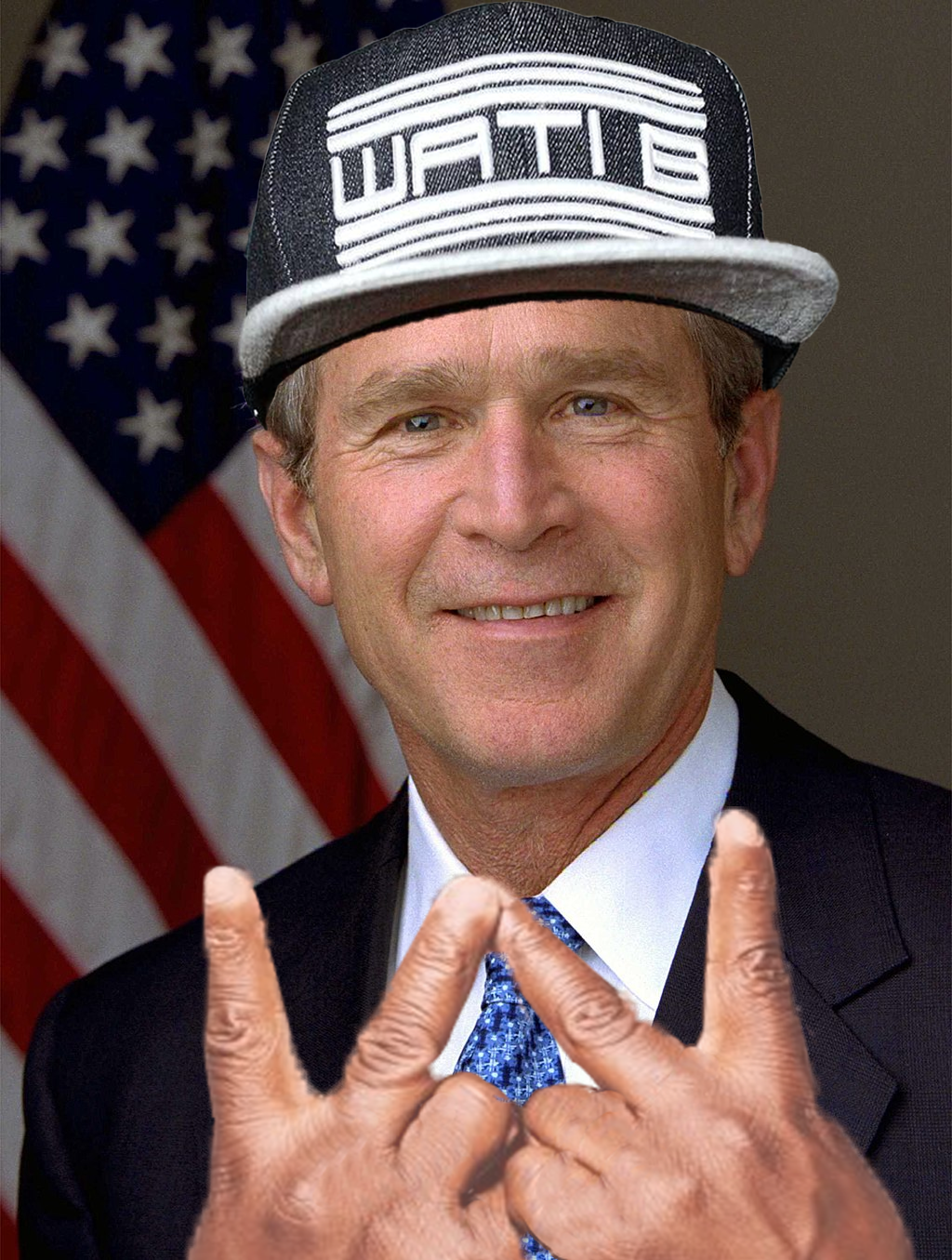 George W Bush Blank Meme Template