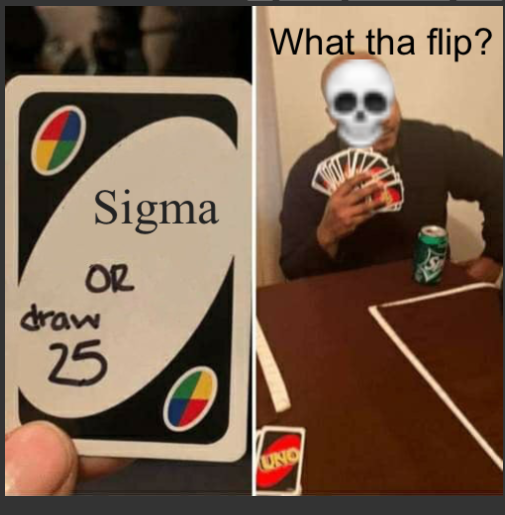 UNO draw 25 cards skull ? Blank Meme Template