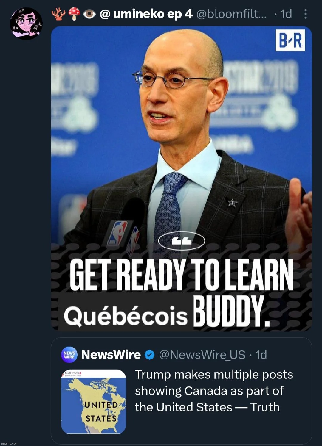 french canadians :( | made w/ Imgflip meme maker