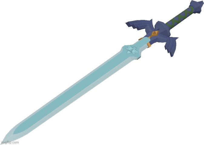 image tagged in botw master sword | made w/ Imgflip meme maker