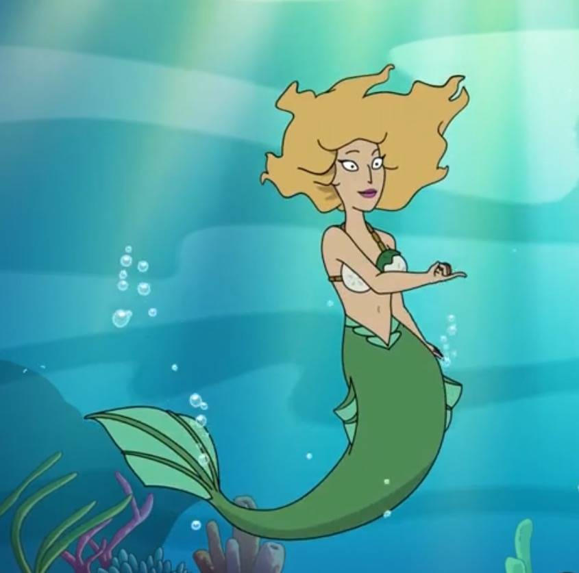 mary mermaid Blank Meme Template