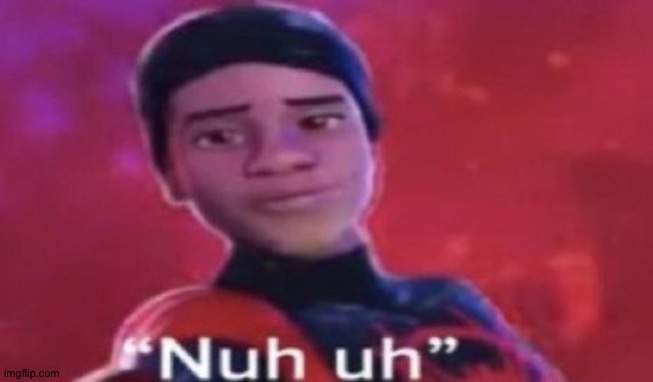 Nuh uh | image tagged in nuh uh | made w/ Imgflip meme maker