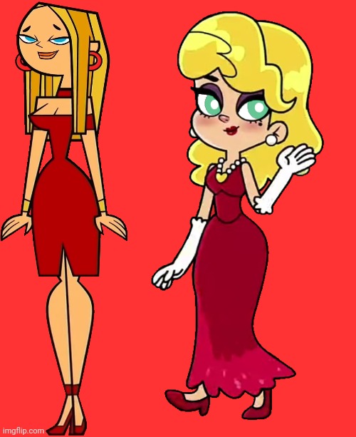 Blaineley and Madonna (Look Alike) | image tagged in blaineley,madonna miller,harry and bunnie,total drama,madonna,beauty | made w/ Imgflip meme maker