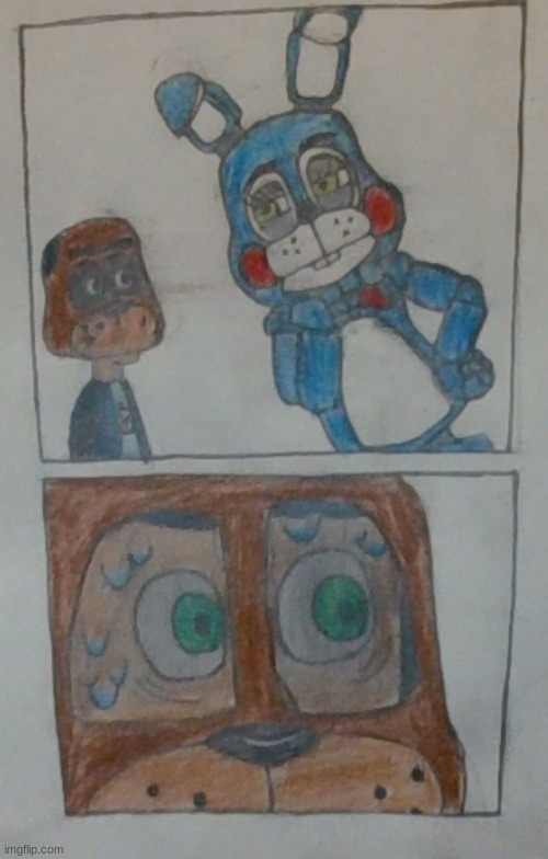 Reposted this here | image tagged in fnaf,fanart | made w/ Imgflip meme maker