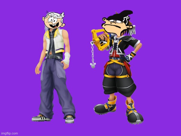 Kingdom Hearts Cosplay. | image tagged in ed edd n eddy,the loud house,nickelodeon,kingdom hearts,lincoln loud,disney | made w/ Imgflip meme maker