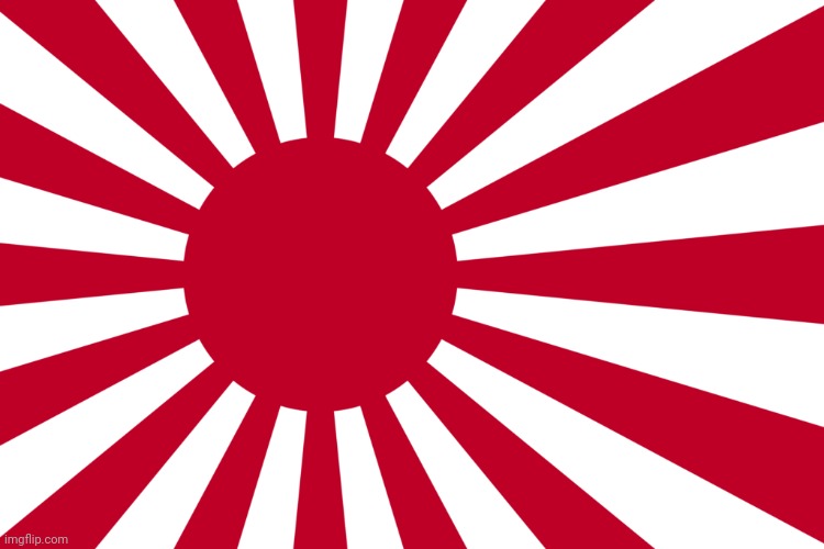 Japan imperial flag | image tagged in japan imperial flag | made w/ Imgflip meme maker