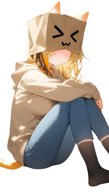 Papaya Sitting Blank Meme Template