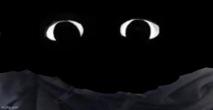 DarthSwede if he was a demon in the Mandela Catalogue | image tagged in darthswede silly serious face | made w/ Imgflip meme maker