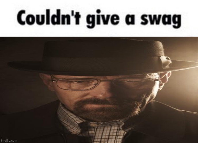 Couldn't give a swag | image tagged in couldn't give a swag | made w/ Imgflip meme maker