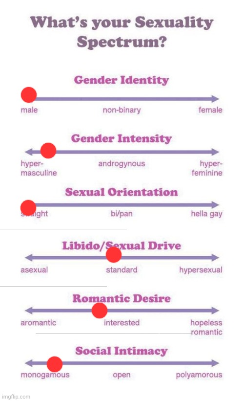 What's your sexuality spectrum? | image tagged in what's your sexuality spectrum | made w/ Imgflip meme maker