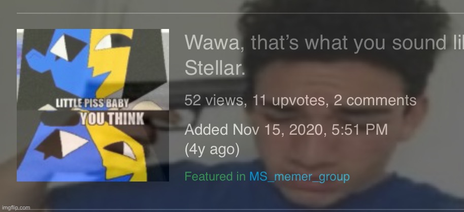 And to think I actually used to (for a lack of a better term) simp for Ena. | made w/ Imgflip meme maker
