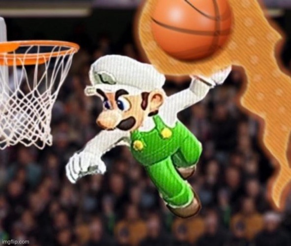 High Quality Luigi balling on them Hoes Blank Meme Template