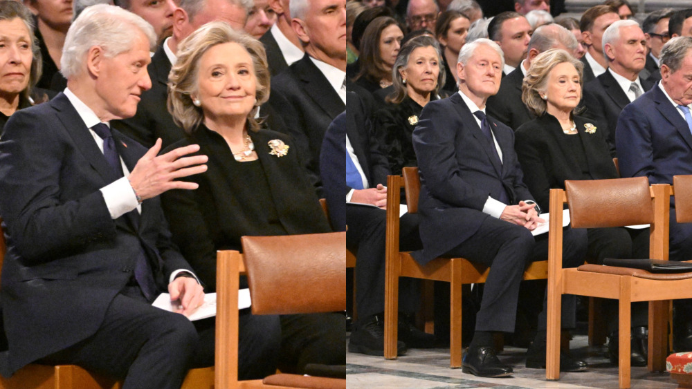 Awkward Bill and Hillary Blank Meme Template