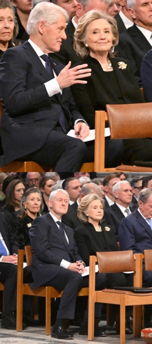 Bill Clinton Telling Bad Joke Blank Meme Template