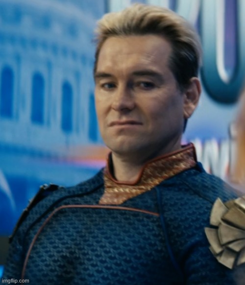 Homelander disgusted | image tagged in homelander disgusted | made w/ Imgflip meme maker