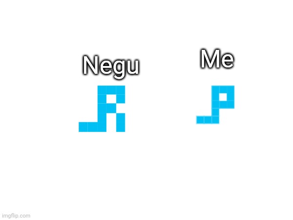 Why are our icons so similar | Me; Negu | made w/ Imgflip meme maker