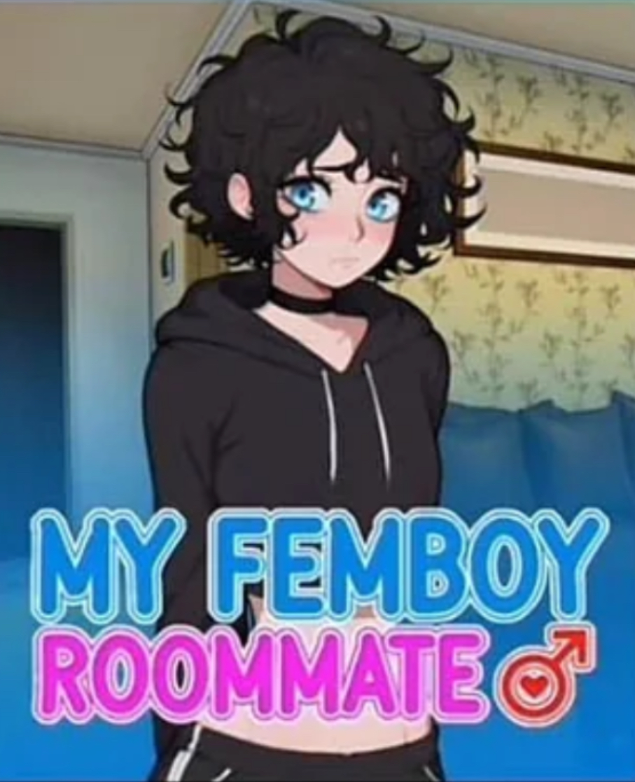 My femboy roommate Blank Meme Template