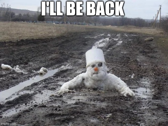 I'll Be Back | I'LL BE BACK | image tagged in chris joines | made w/ Imgflip meme maker