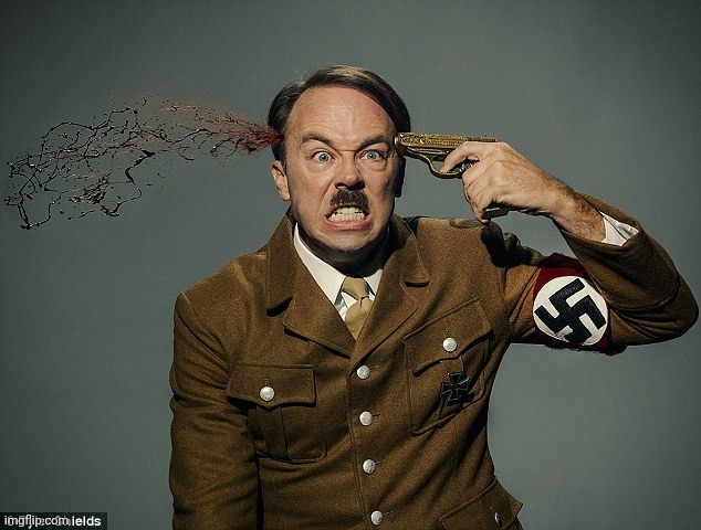 Hitler Killing Himself | image tagged in hitler killing himself | made w/ Imgflip meme maker
